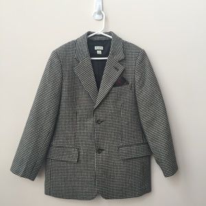 Boy's Houndstooth Festive Blazer Size 8